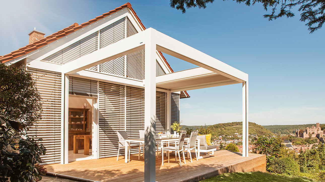 Warema Schrägraffstoren, Bildquelle: WAREMA Renkhoff SE